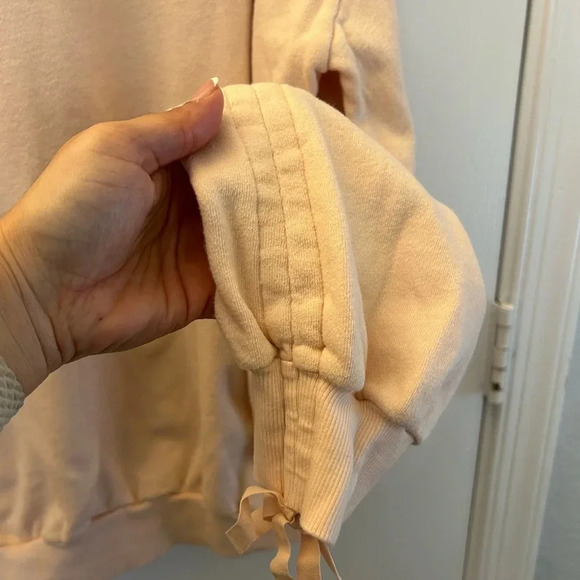 NWT Adriano Goldschmied AG Karis Sweatshirt in Sweet Dawn - Picture 9 of 10